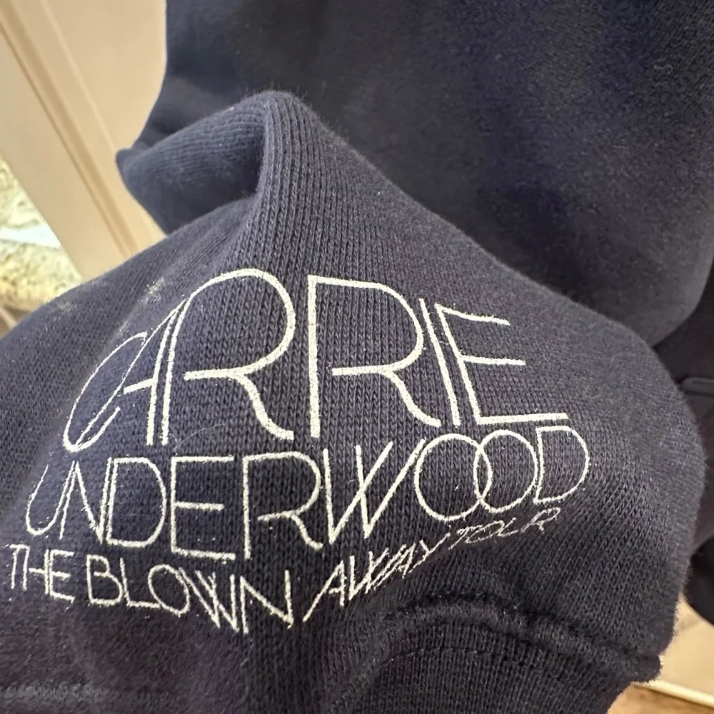 Carrie Underwood NWT Blown Away Tour Hooded Sweatshirt Size XL by Sportco - Picture 6 of 6